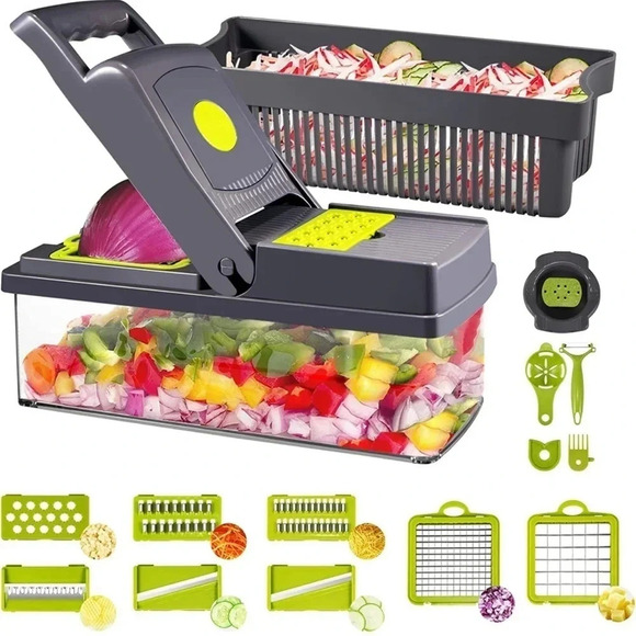NIB 15 in 1 Veggie/Fruit Chopper - Picture 1 of 8